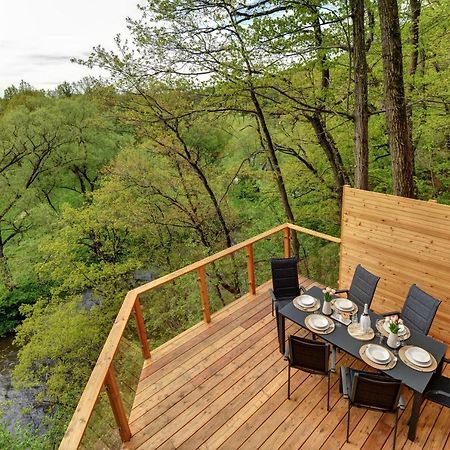 Riverside Cabin Doudleby Exterior foto