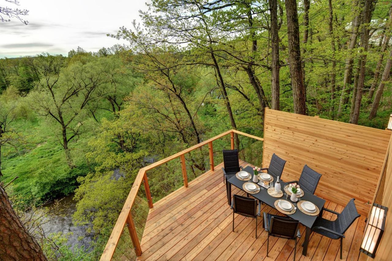 Riverside Cabin Doudleby Exterior foto